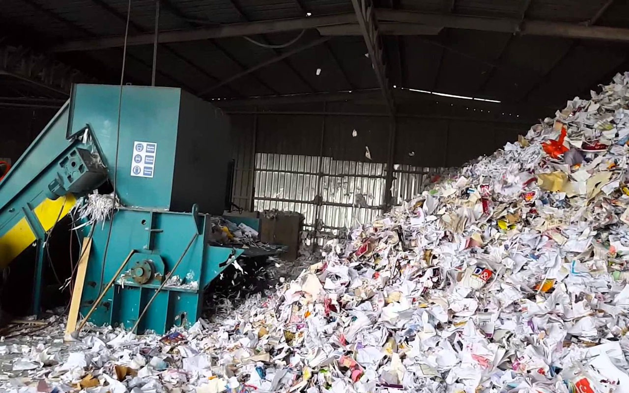 İzmit’te ayda 600 ton kağıt geri dönüşüm için toplanıyor