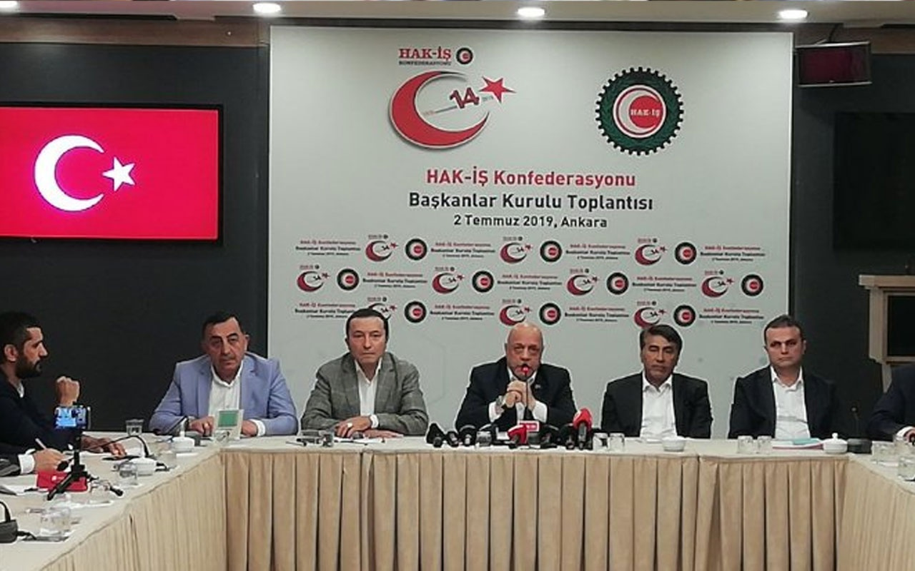 Hak-İş resti çekti: Taleplerimiz karşılanmazsa açlık grevi yapacağız