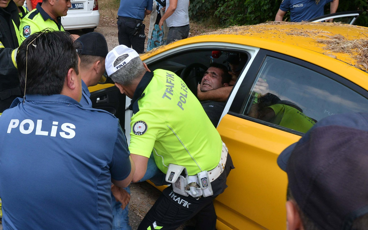 Adana'da yeni aldığı otomobili hacizli çıkınca çıldırdı