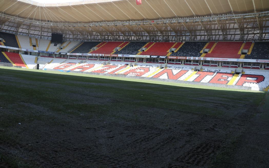 Gaziantep Kalyon Stadı Süper Lig'e hazırlanıyor