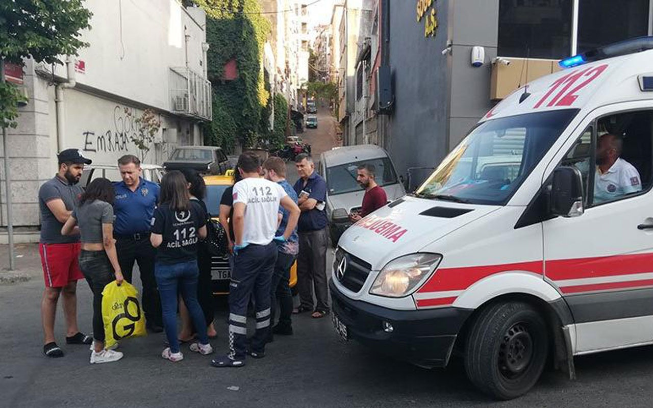 Beyoğlu’nda kapkça direnen kadın turist metrelerce sürüklendi