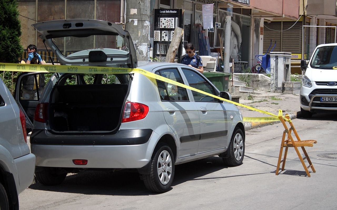 Kocaeli'de yol vermeyen gence ateş açıldı