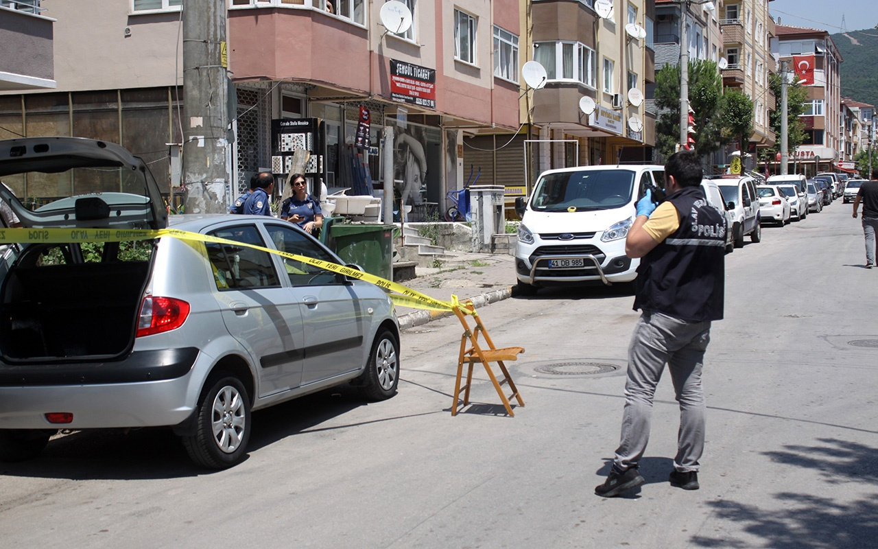 Kocaeli'de yol vermeyen gence ateş açıldı