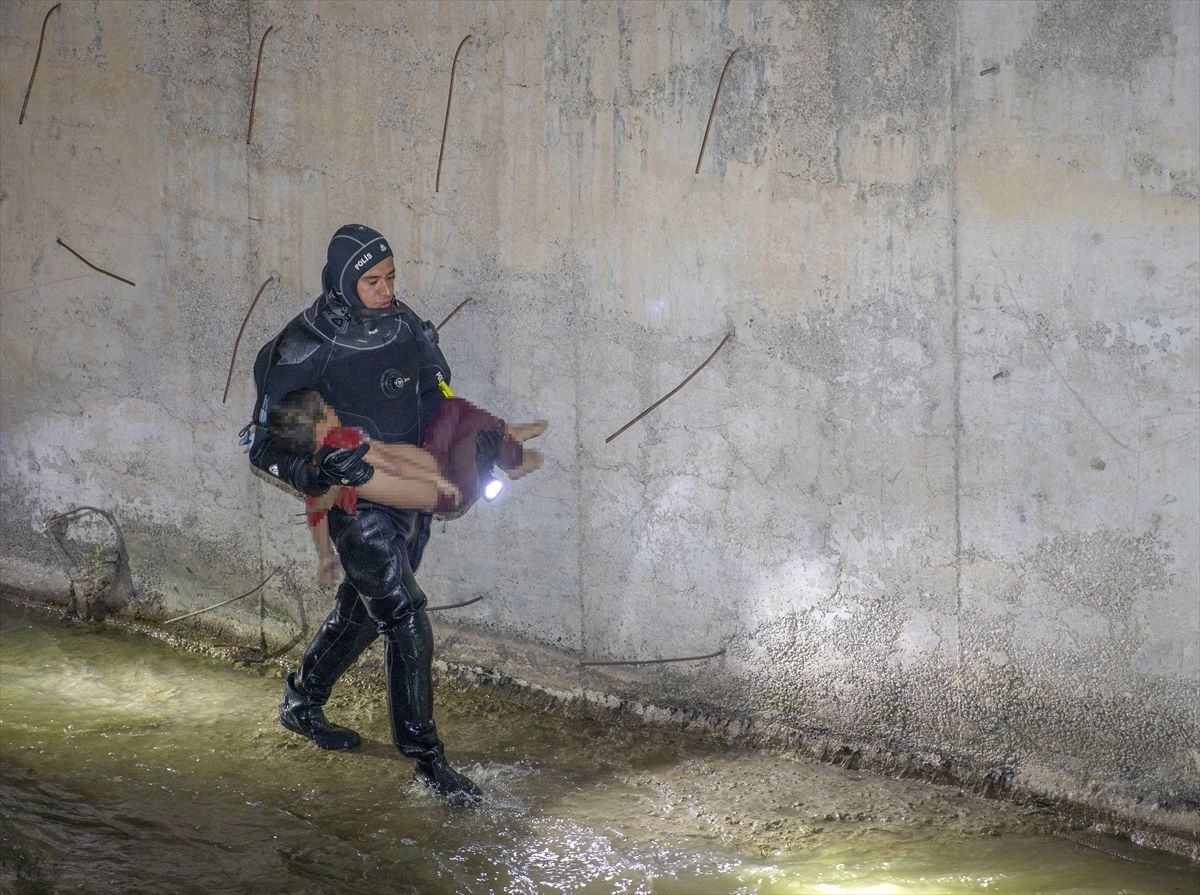 Ankara'da kanalizasyon kuyusuna düşen Suriyeli çocuktan acı haber