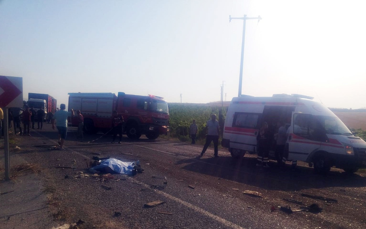 Manisa Salihli'de zincirleme kaza 6 ölü 20 yaralı