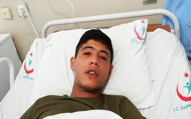 Hatay'da 15 yaşındaki Hüseyin'in karnı motorlu testereyle kesildi
