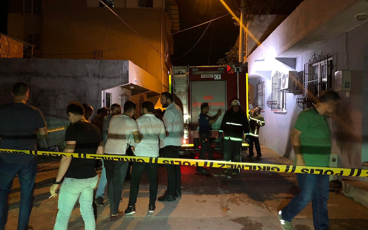 Bursa'da cinayet zanlısının evine molotoflu saldırı