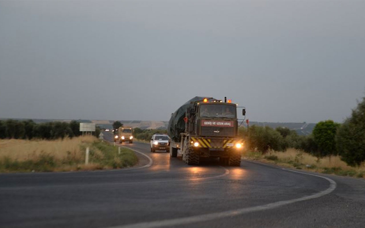 Suriye sınırına dikkat çeken mühimmat takviyesi