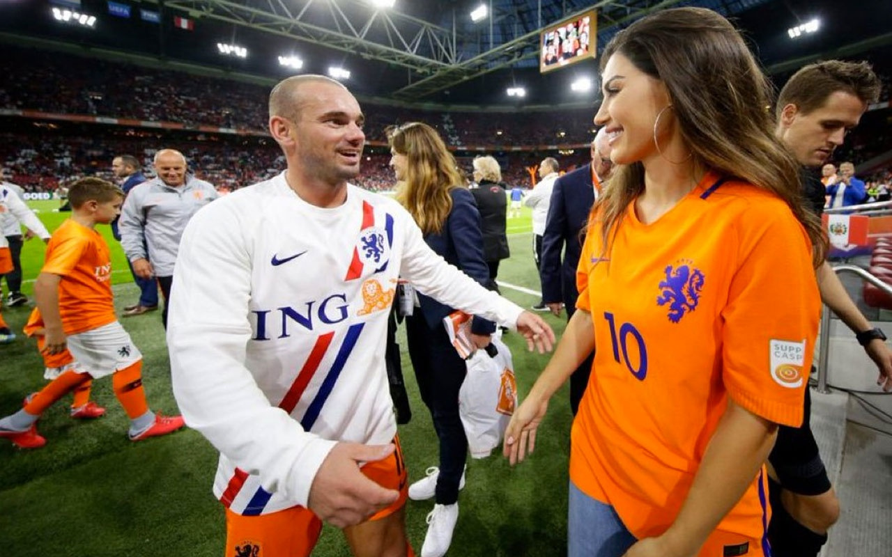 Wesley Sneijder Yolanthe Cabau'ya servet ödeyecek