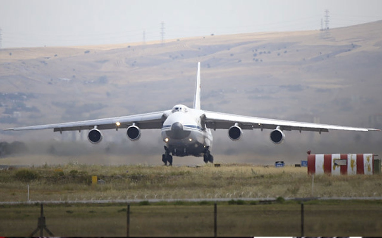 S-400 sevkıyatında 4. gün! 8. Rus uçağı da Ankara'daki Mürted Üssü'ne iniş yaptı