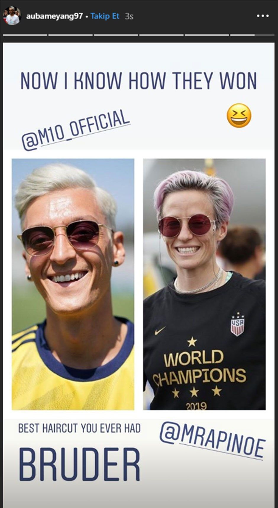 Mesut Özil'in yeni imajı olay oldu herkesi şaşırttı