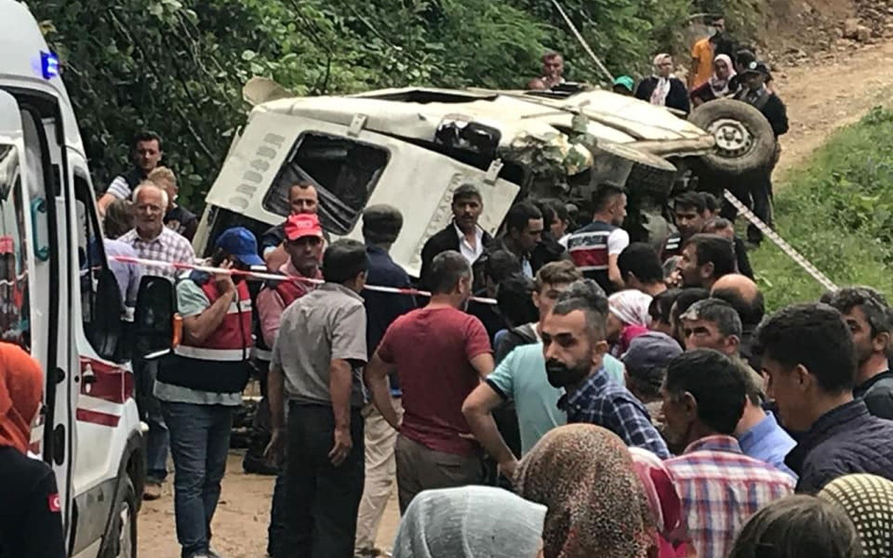 Giresun'daki kazada 6 kişi ölmüştü!  Şoför tutuklandı