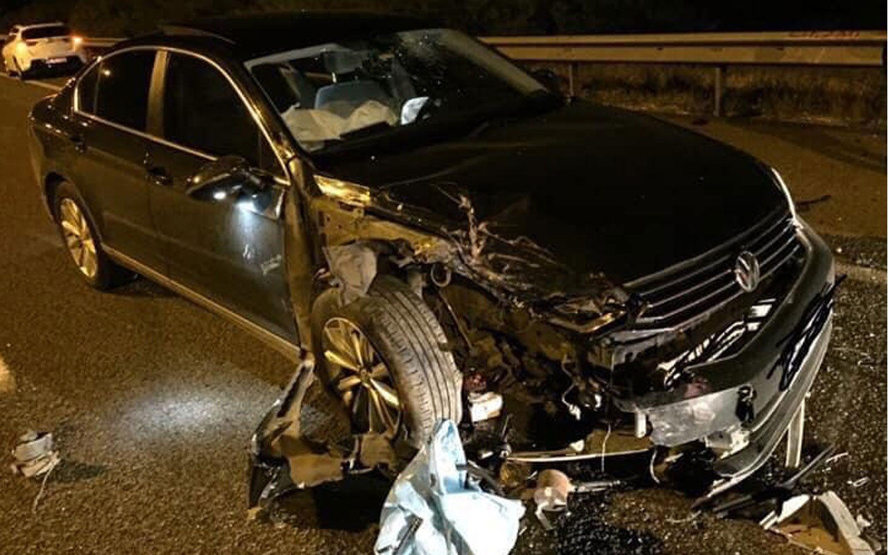 Sincan Belediyesi'nin AK Partli Meclis üyesi trafik kazası geçirdi