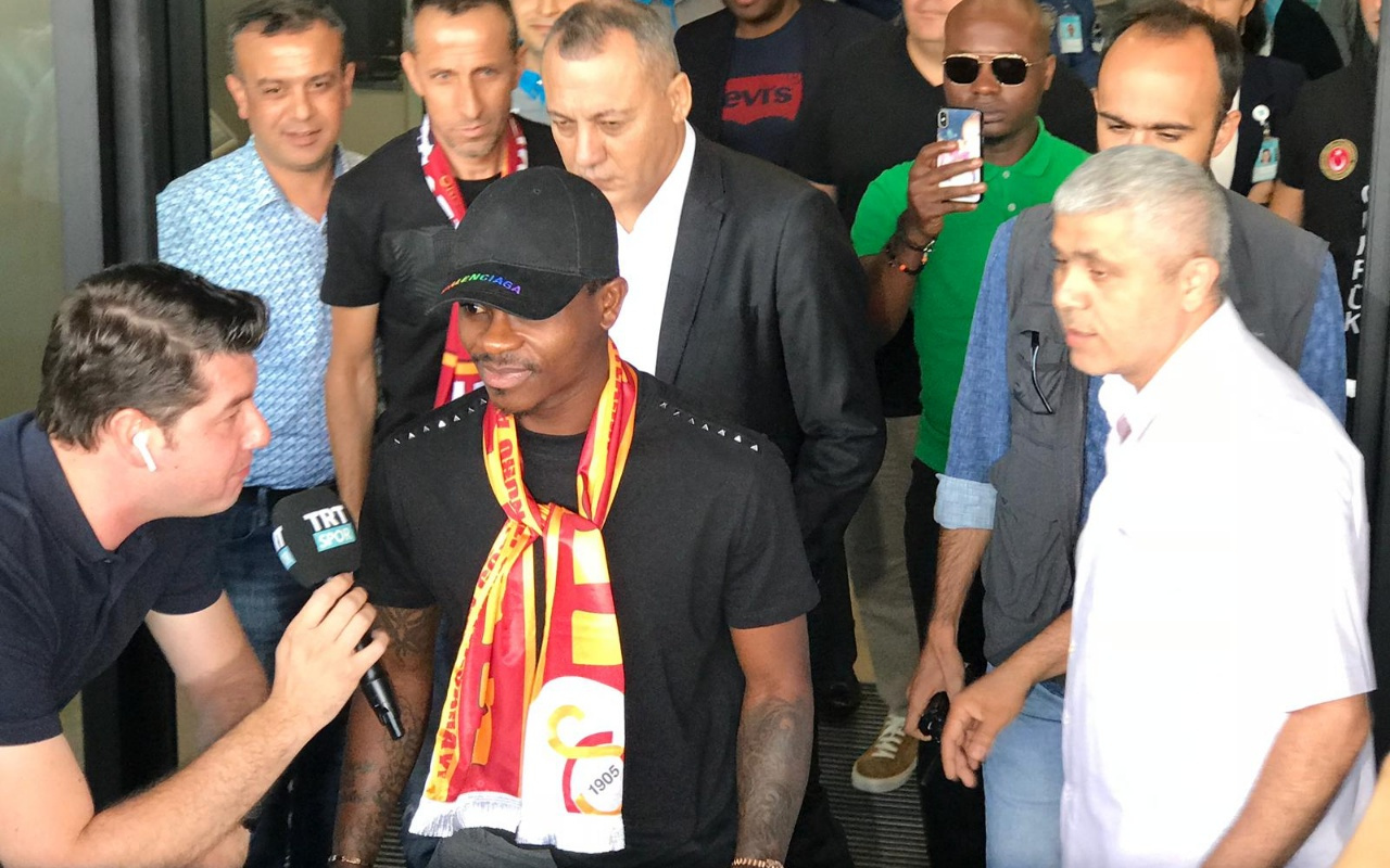Galatasaray'ın yeni transferi Jean Michael Seri İstanbul’da
