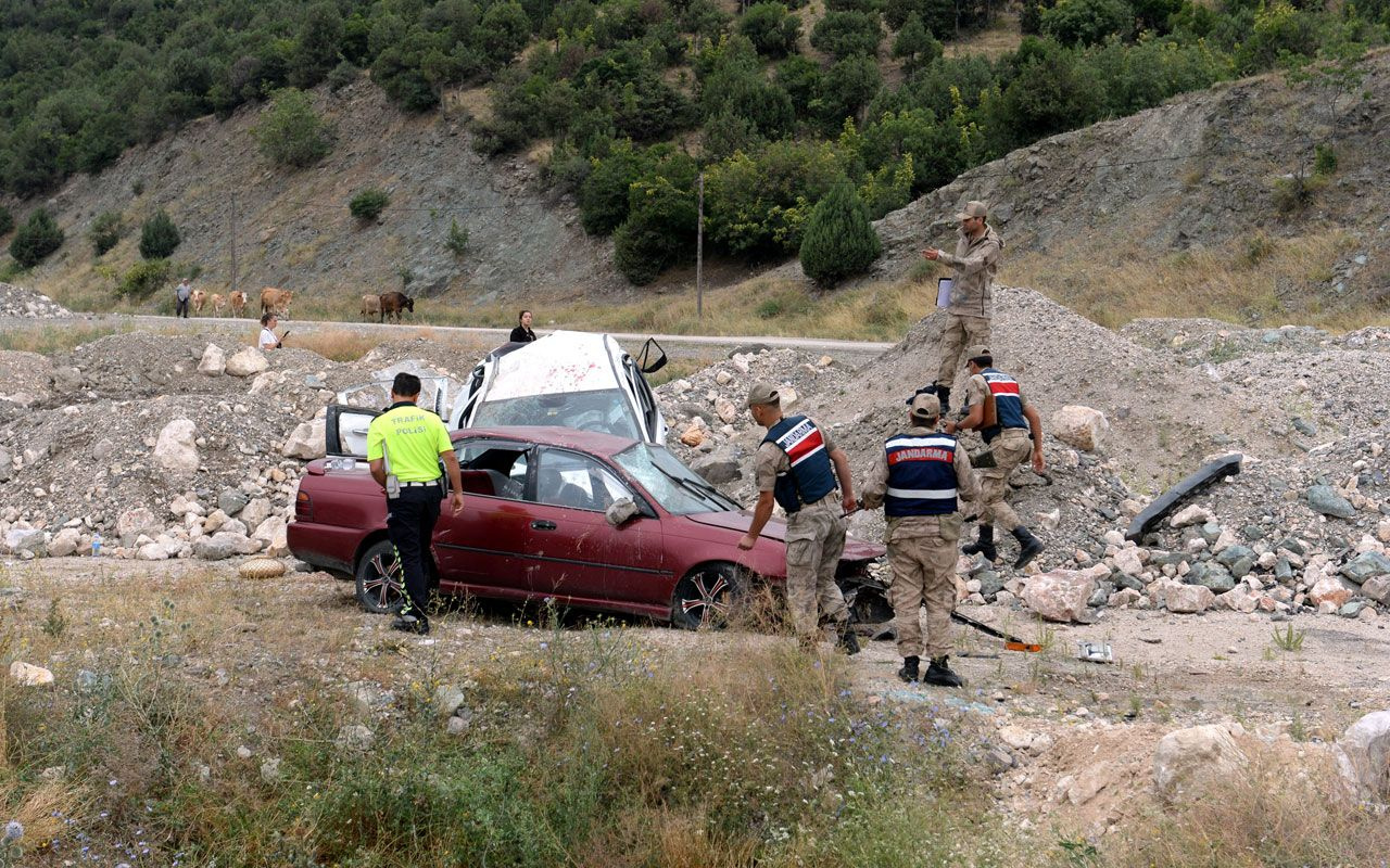 Tokat'ta cenaze yolunda feci kaza! Ölü ve yaralılar var