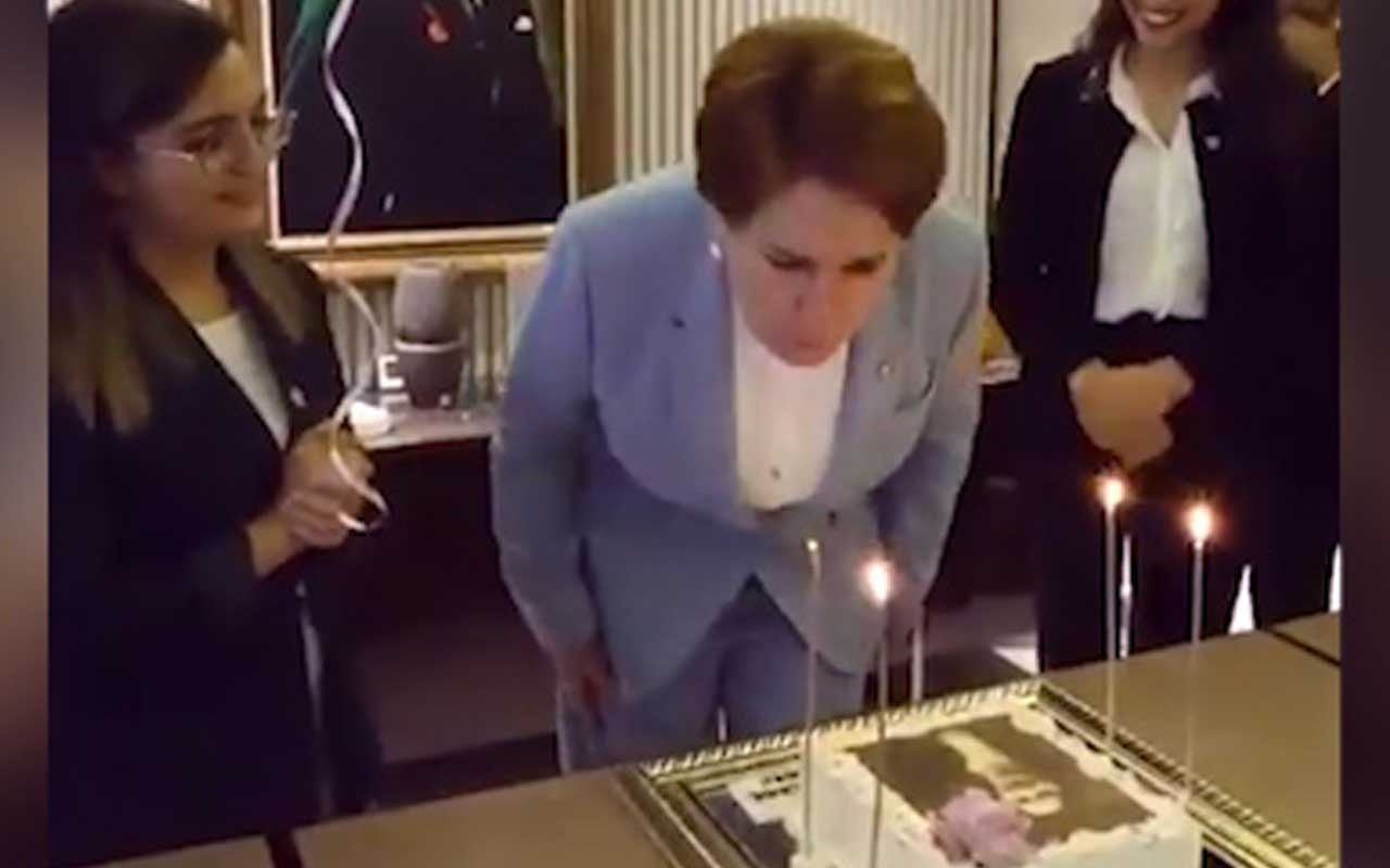 Meral Akşener’e doğum günü sürprizi