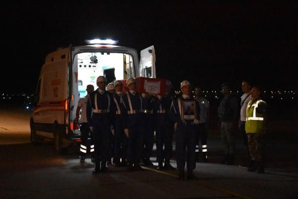 Şehit Binbaşı Akkuş, memleketi Samsun'a uğurlandı