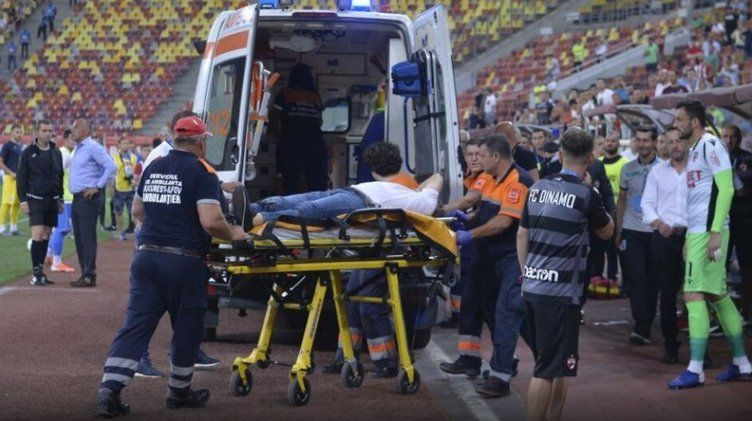 Dinamo Bükreş'in hocası kulübede kalp krizi geçirdi yürekler ağza geldi