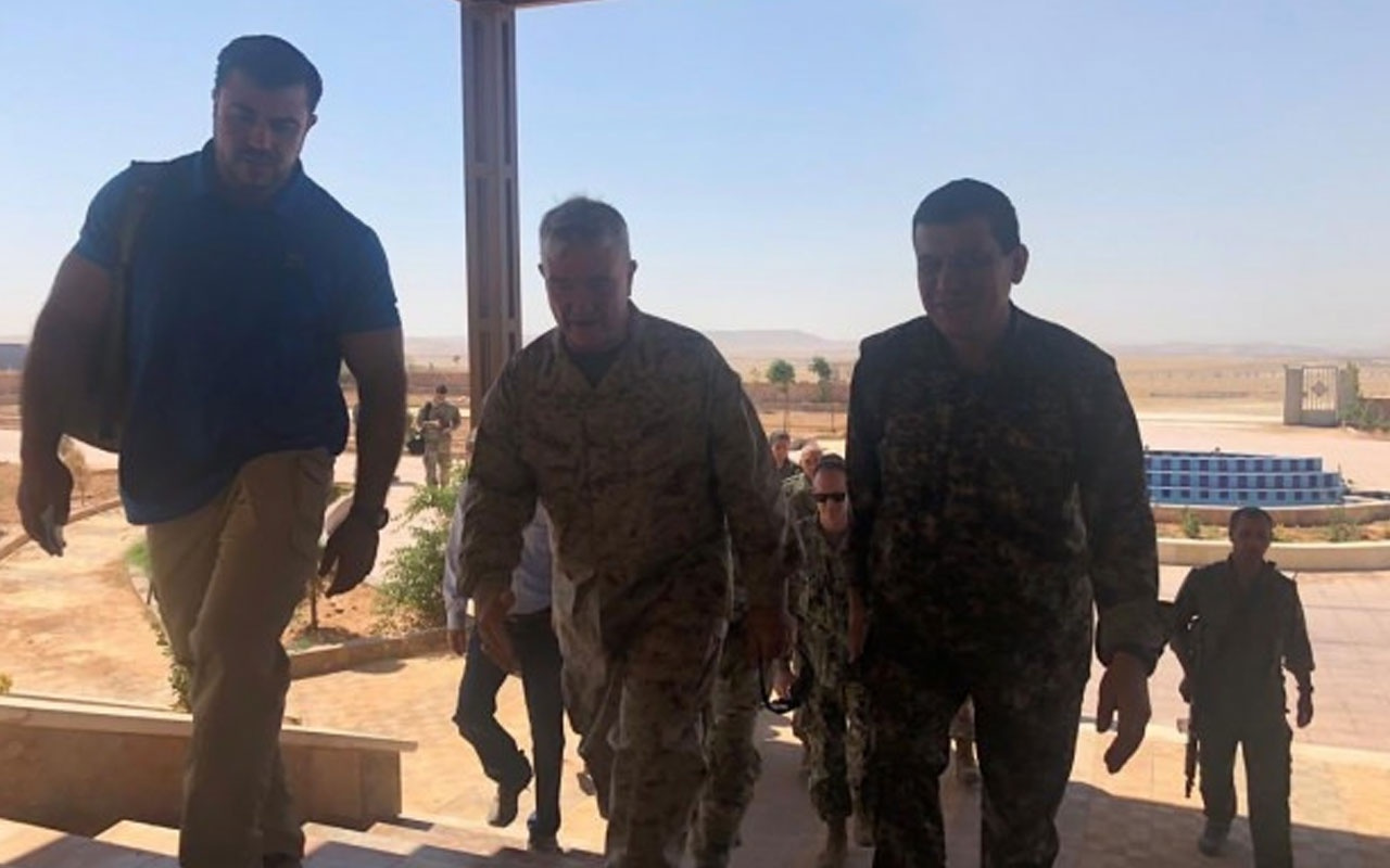 ABD'li general YPG/PKK elebaşıyla görüştü