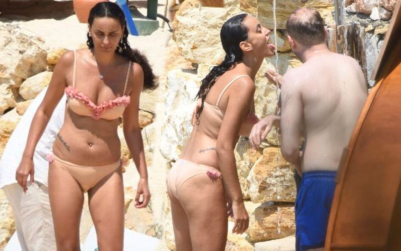 Ebru Öztürk bikinili görüntülendi! Aldığı kilolar gören herkesi şaşırttı