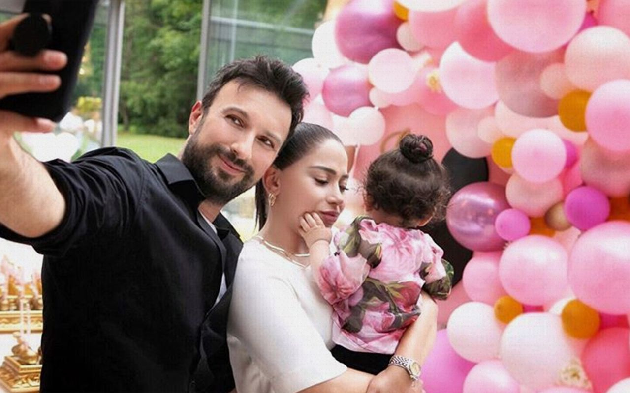 Tarkan kızının birinci yaş gününden fotoğraf paylaştı