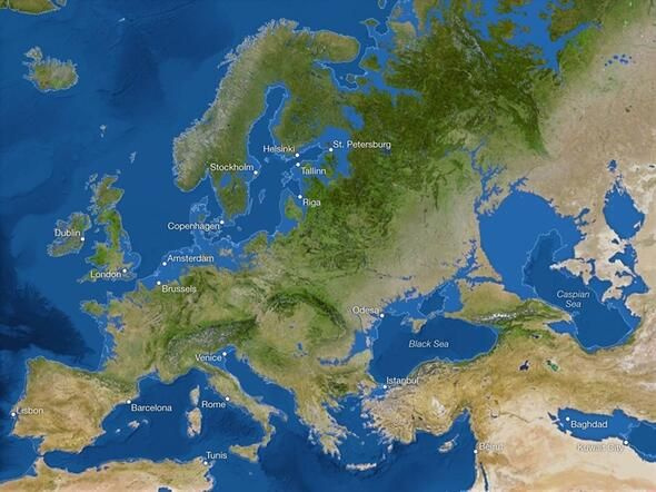 Avrupa sıcaktan kavruluyor! NASA'nın yayınladığı görüntüler korkutuyor