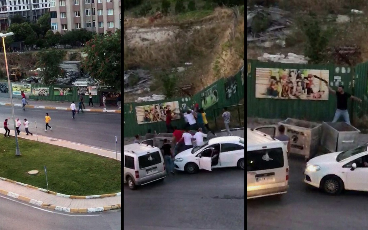 İstanbul Beylikdüzü'nde pompalı tüfekli sopalı kavga