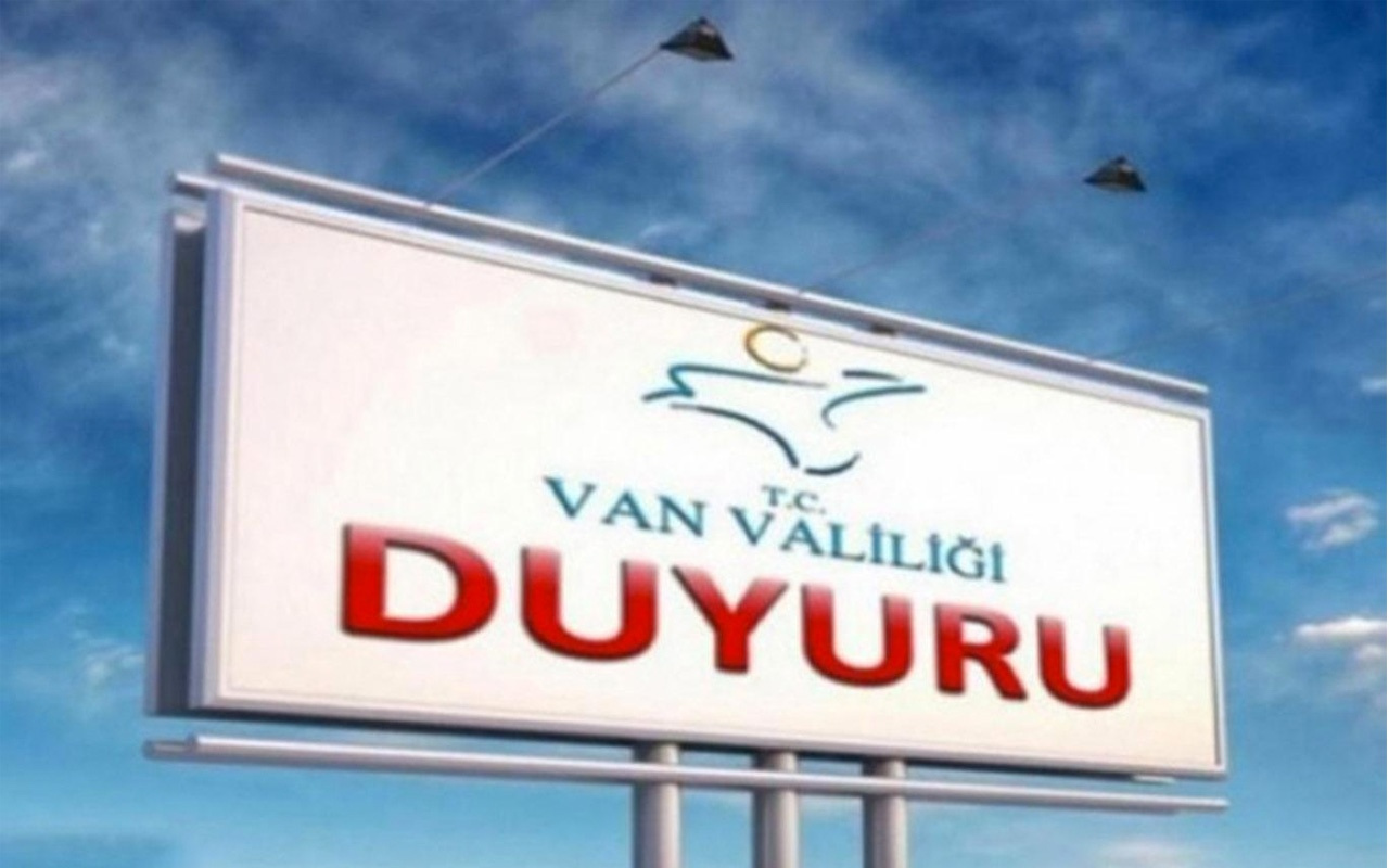 Van'da gösteri ve yürüyüşler 15 gün yasaklandı