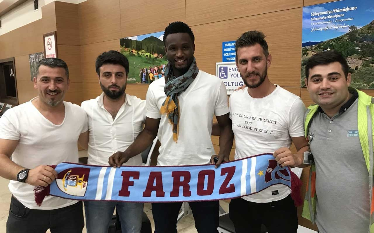 Obi Mikel, Trabzon’a geldi