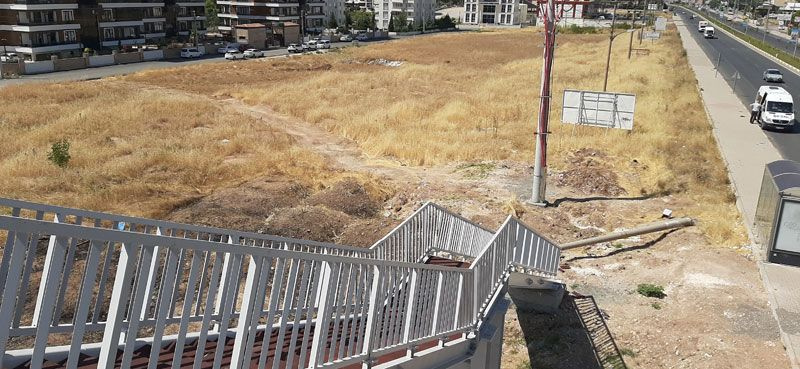 İlginç üst geçit bu kez Karadeniz’de değil Adıyaman’da