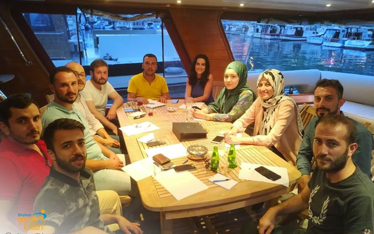Sosyal medyayı karıştıran AK Parti Beykoz gençlik kollarının yat pozu