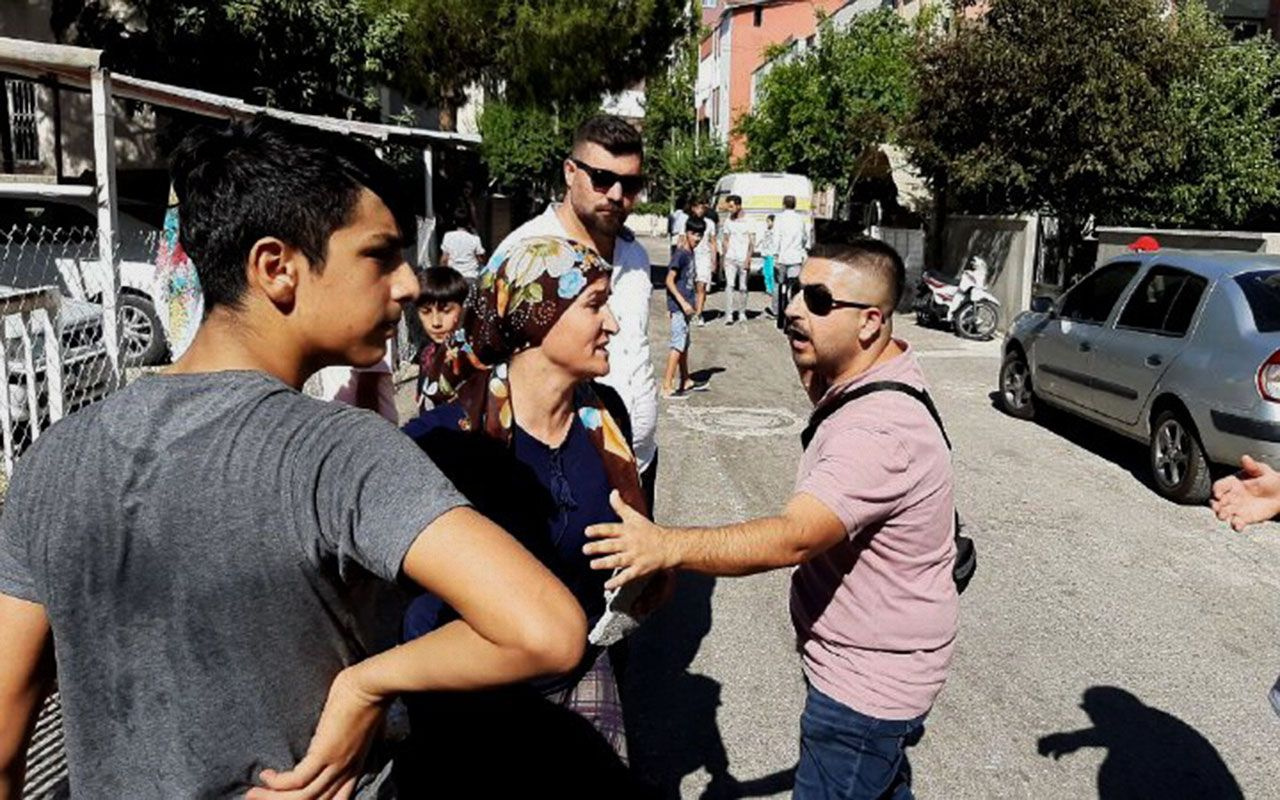 Adıyaman'da cinayet zanlısına mahallelinin öfkesi