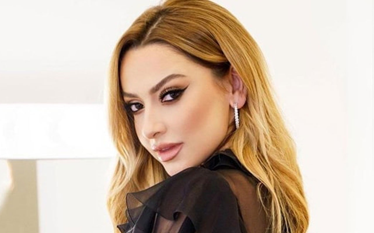 Hadise yeniden makyajsız yakalandı! Doğal güzelliği dikkat çekti