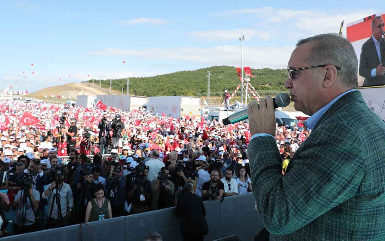 Erdoğan İstanbul ile İzmir otoyolunun açılışını yaptı iki şehir arası 3,5 saate düşürecek