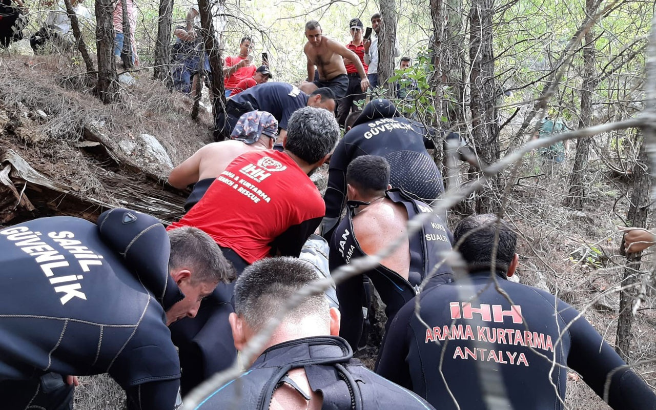 Alanya’da çaya düşen adamın cesedi 27 saat sonra bulundu