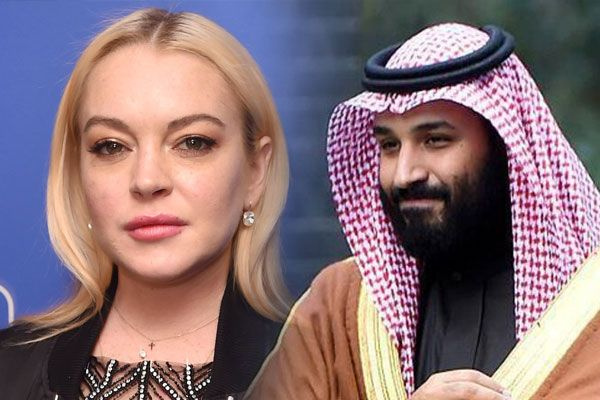 Suudi Arabistan veliahtı Prens Selman'ın aşkı ortaya çıktı Lindsay Lohan ile birlikte