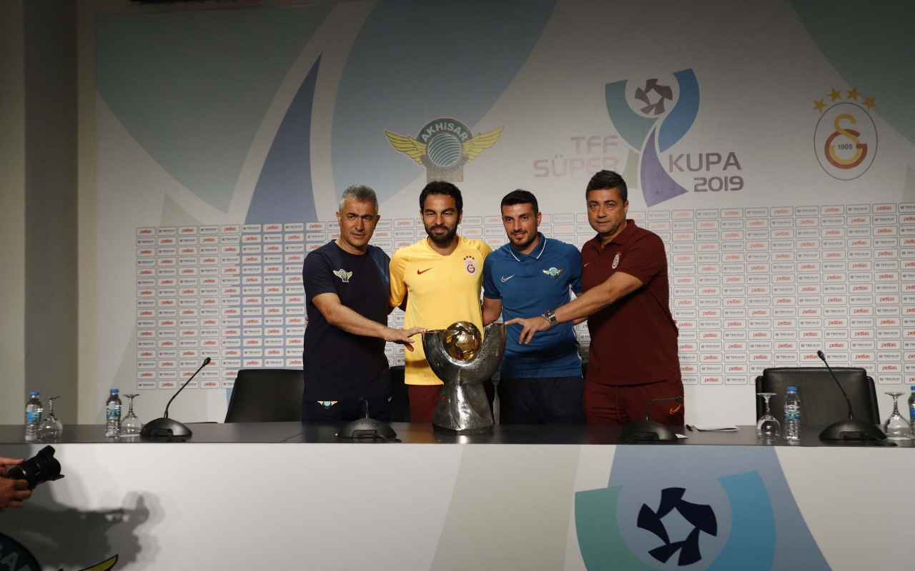 TFF Süper Kupa öncesi iki takım ortak basın toplantısı düzenledi