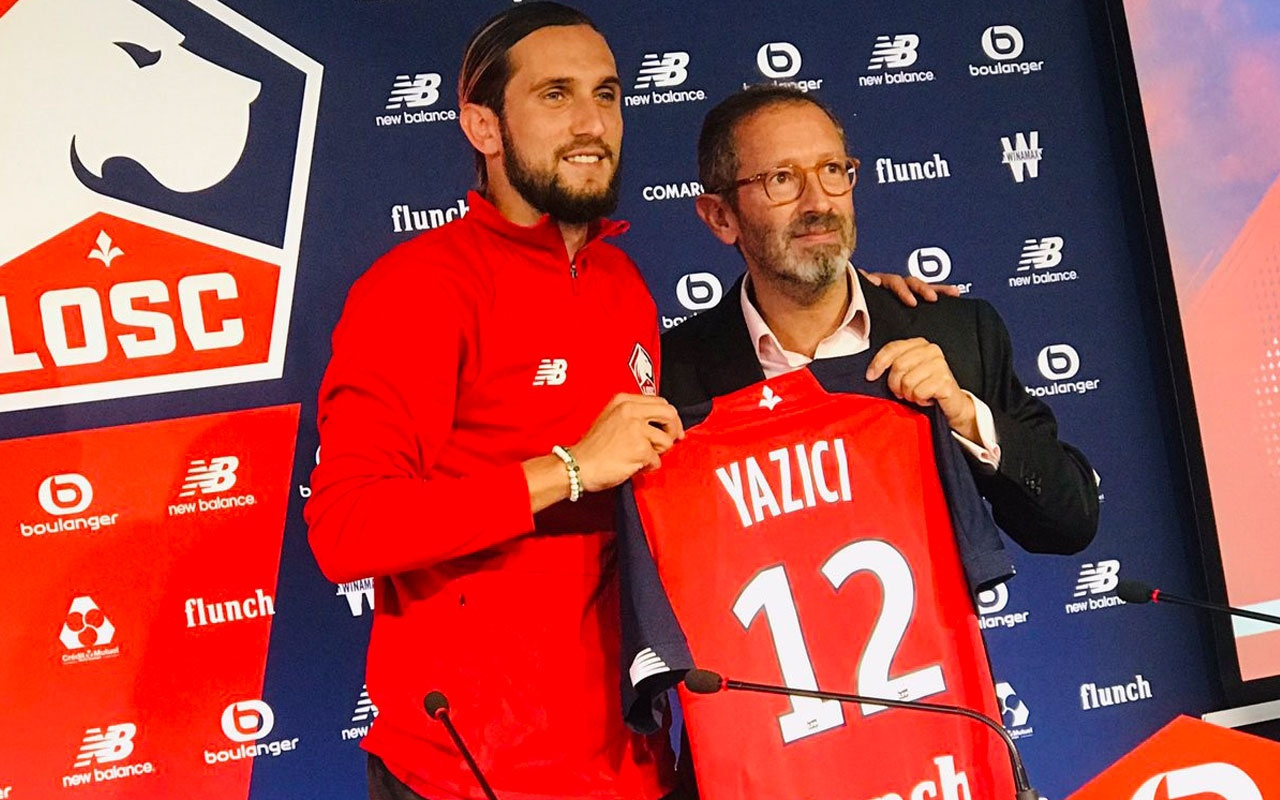 Lille'nin yeni transferi Yusuf Yazıcı Fransız basına tanıtıldı