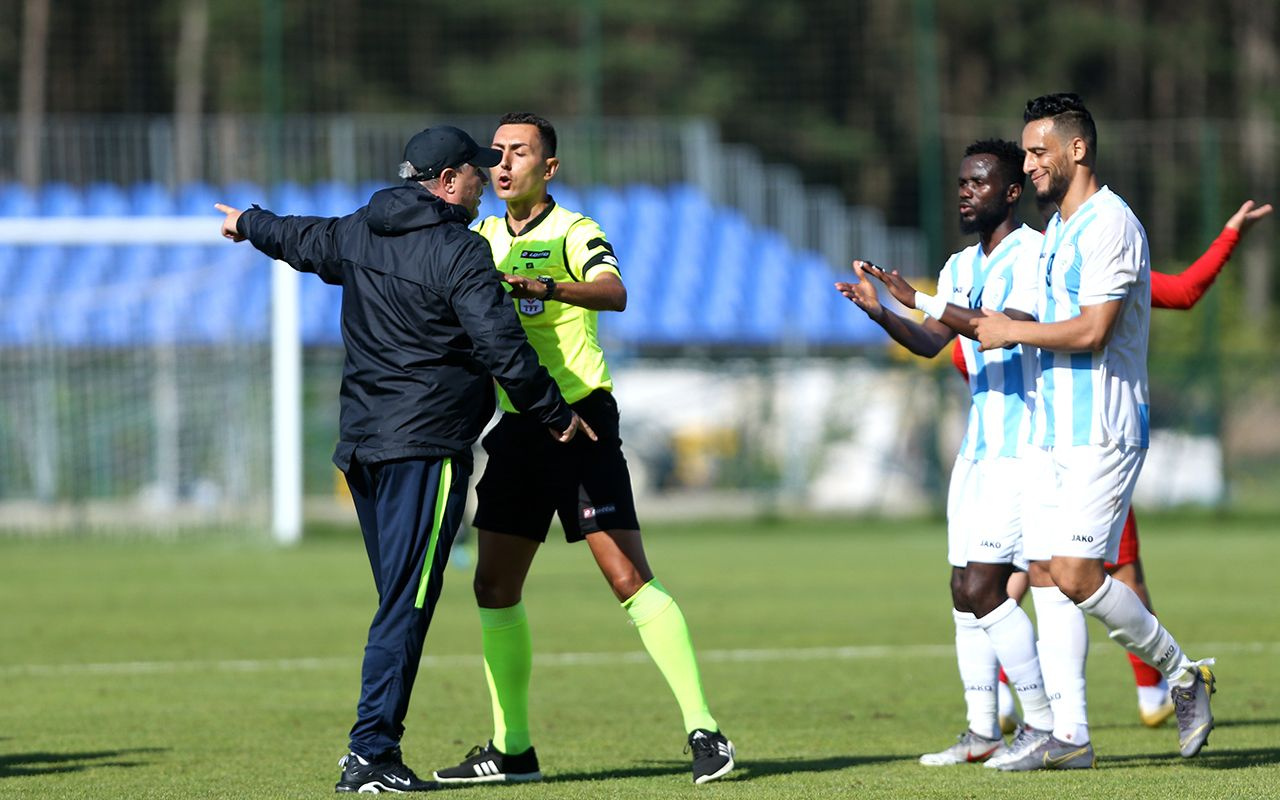 Gazişehir Gaziantep'in hazırlık maçı yarıda kaldı