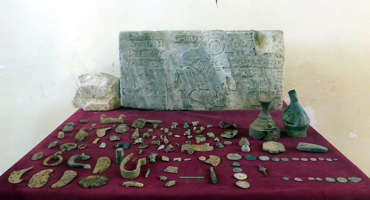 Tekirdağ'da Roma ve Bizans dönemine ait tarihi eserler ele geçirildi