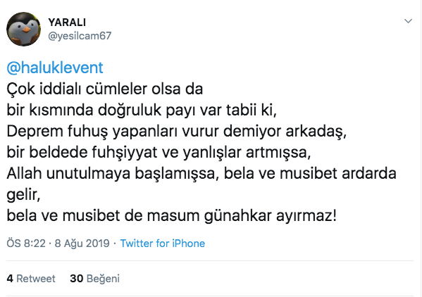 Haluk Levent Denizli depreminin ardından çileden çıktı: Fuhuşu kim yapıyordu?