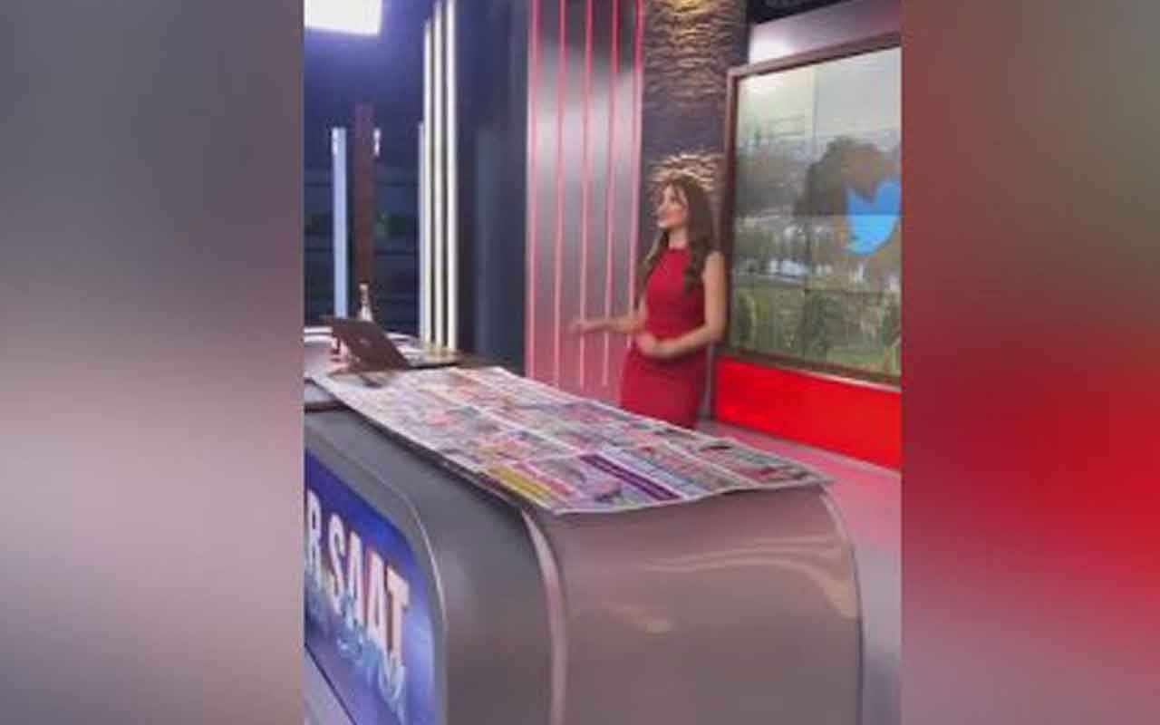 FOX TV' sunucusu Merve Yıldırım'dan danslı bayram kutlaması