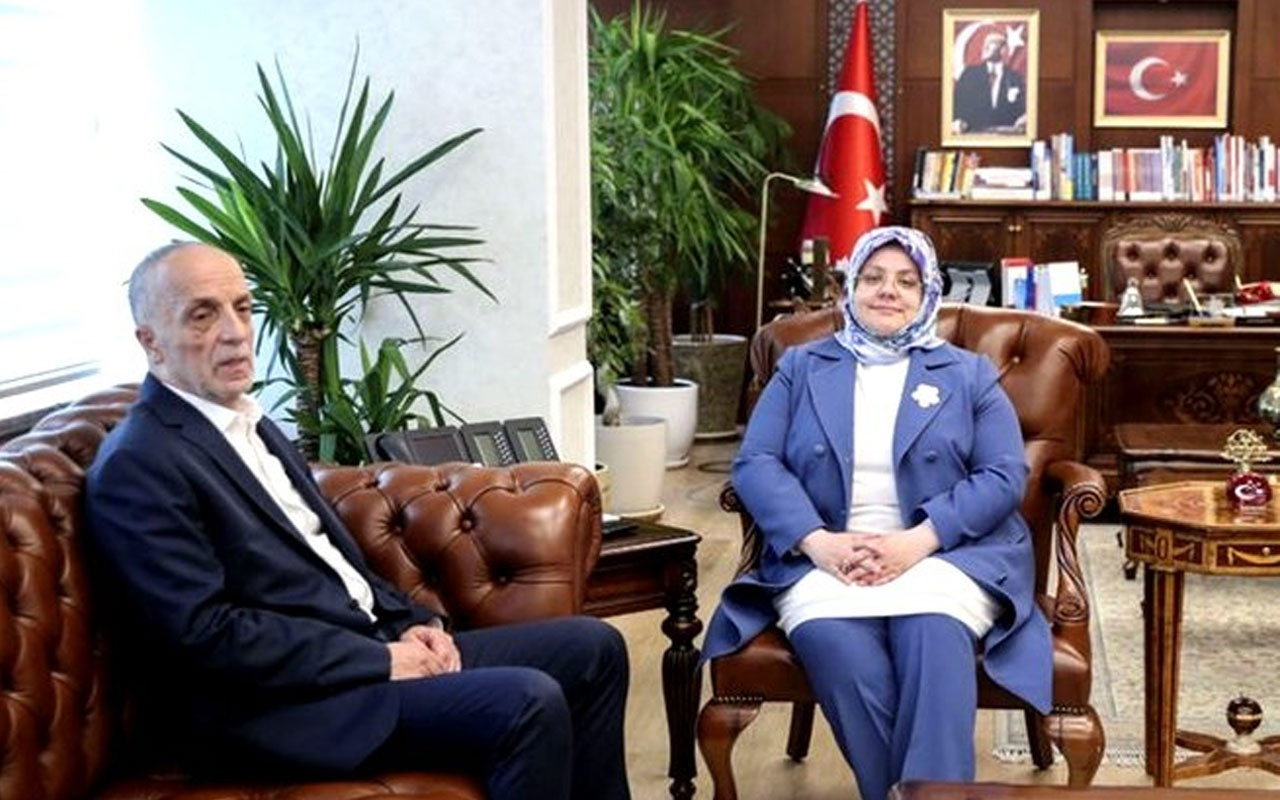 Türk-İş Başkanı Atalay ile Çalışma Bakanı Selçuk görüşmesi başladı