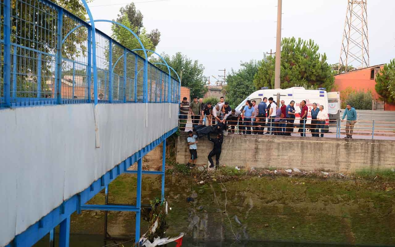 Adana'da sulama kanalında akıntıya kapılan Turgay'ın cansız bedenine ulaşıldı