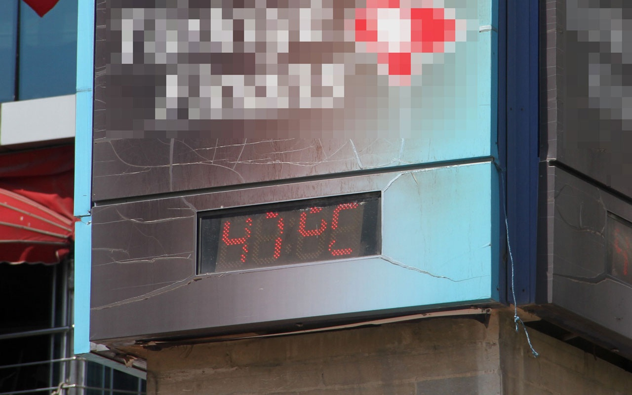 Elazığ’da termometreler 47 dereceyi gösterdi