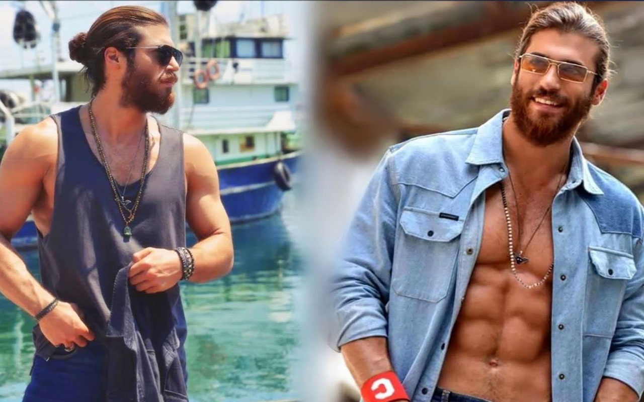 Demet Özdemir ile tatil yaptıktan sonra İtalya'da Can Yaman öpücüklere boğuldu