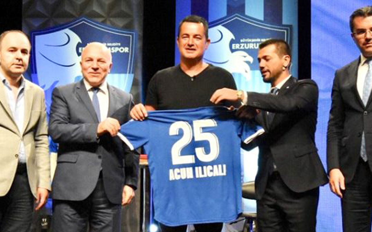 Acun Ilıcalı'nın destek programında, 125 bin 600 adet BB Erzurumspor forması satıldı