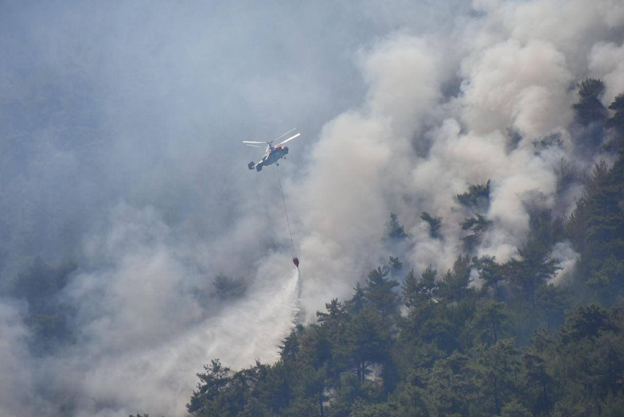 İzmir'deki orman yangınında görev alan Ukraynalı pilot ölü bulundu