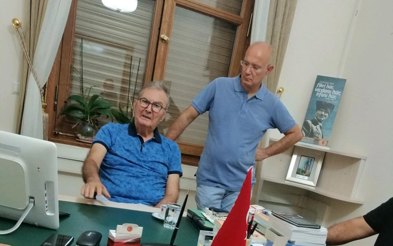 CHP eski Genel Başkanı ve Antalya Milletvekili Deniz Baykal ilk kez mecliste