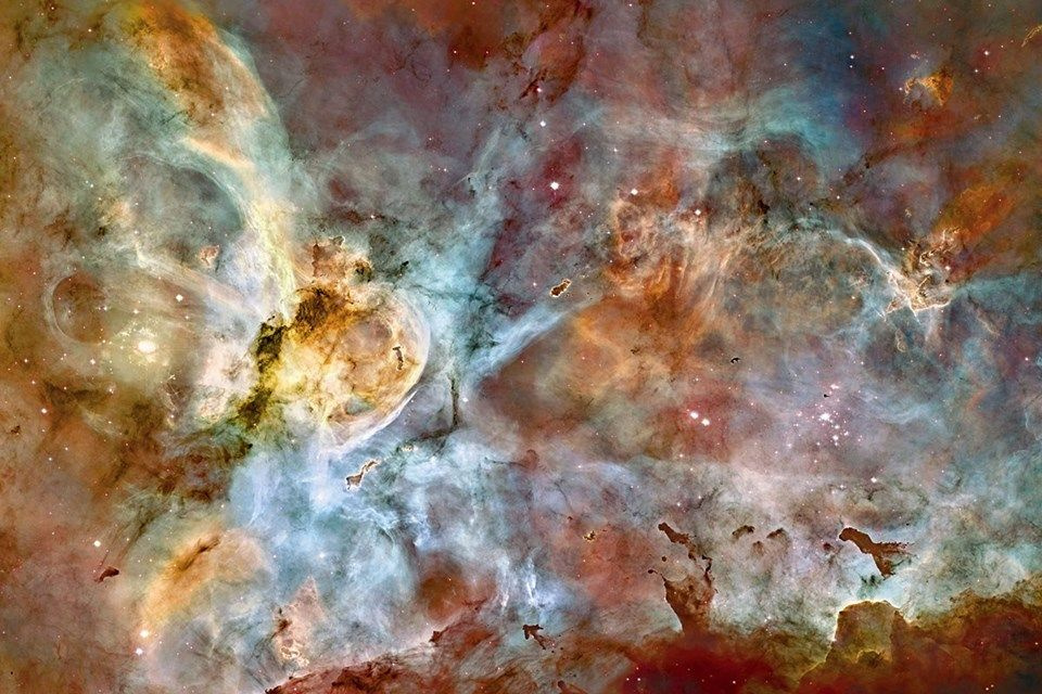 Hubble'dan 'dans halindeki' iki galaksinin görüntüsü yayınlandı